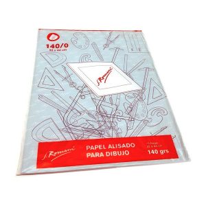 Papel Romani 32x44cm Papel alisado para dibujo x 10 hojas de 140grs.