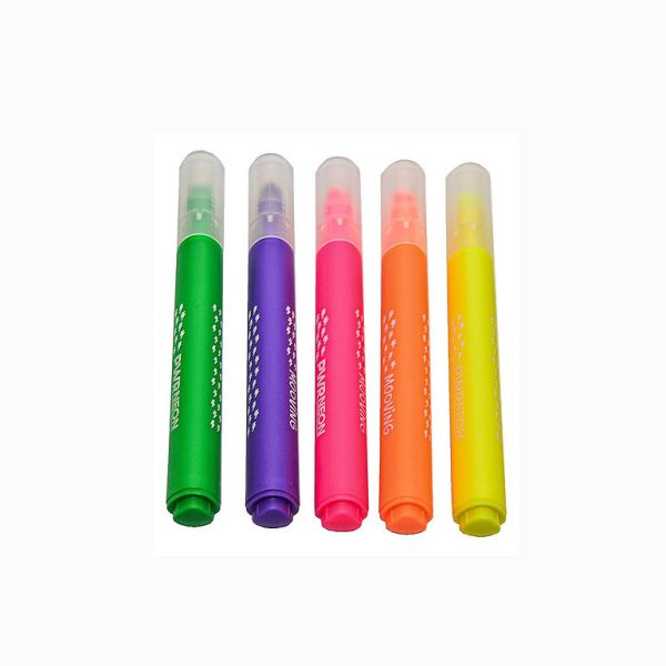 Resaltadores PWR Neon Mooving Serious Coloring x 5 unidades - Imagen 3