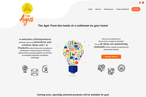 Portada web The Ayni, From the hands of a craftsman to your home