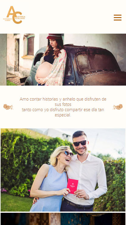 web responsive, adaptable a móviles, Ipad, Iphone. Diseño y desarrollo La Vuelta Web